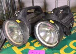 2x Dragon T12 Searchlight 100W - No Chargers.