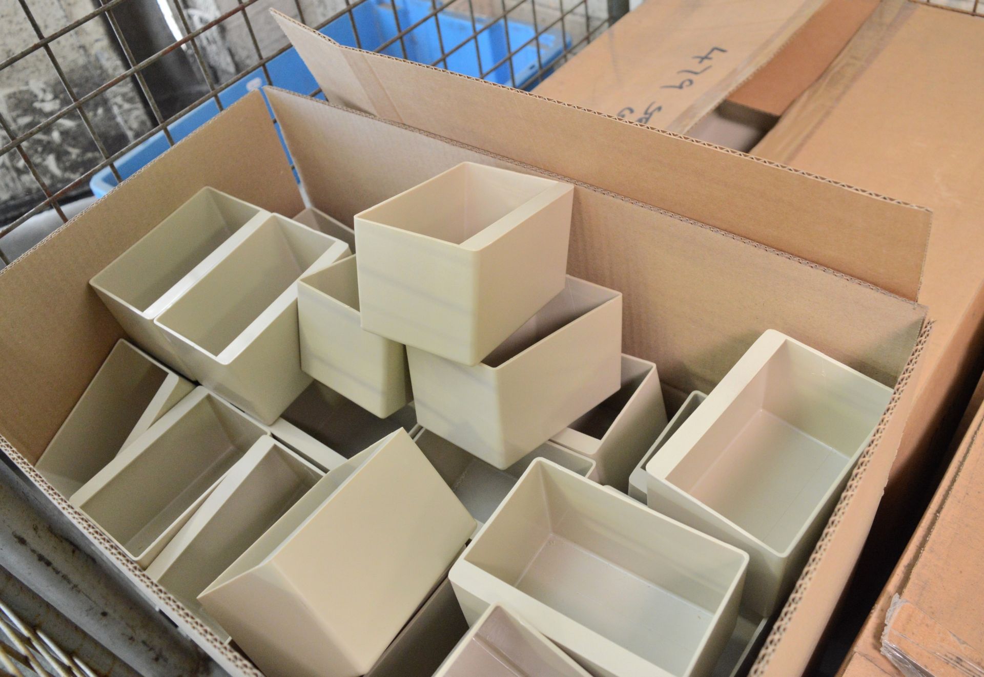 Various Plastic Small Parts Storage Containers. - Image 2 of 2