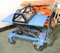 HanseLifter Mobile Lifting Platform Trolley With Reel Winder.