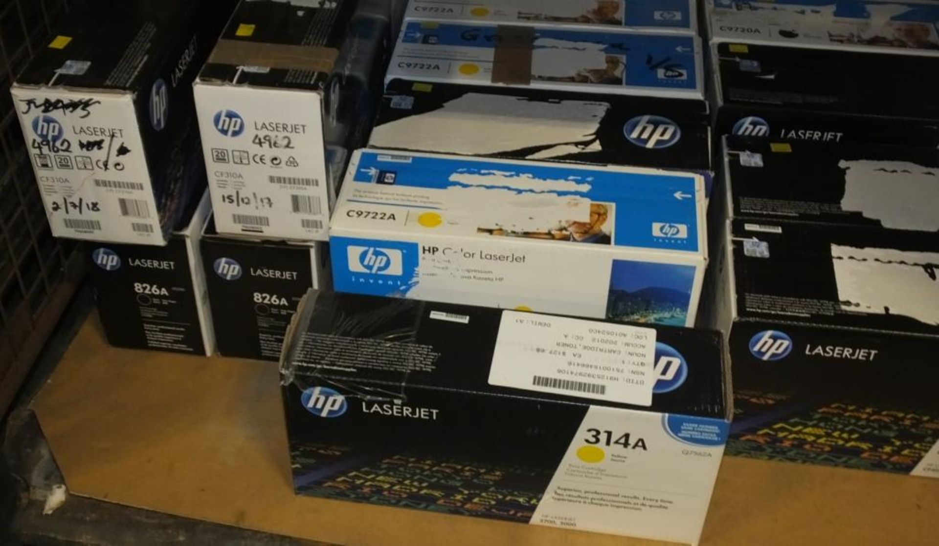 3x HP 641A C9720A Laserjet Print Cartridge Black, 5x HP C9722A Laserjet Print Cartridge Ye - Image 3 of 3