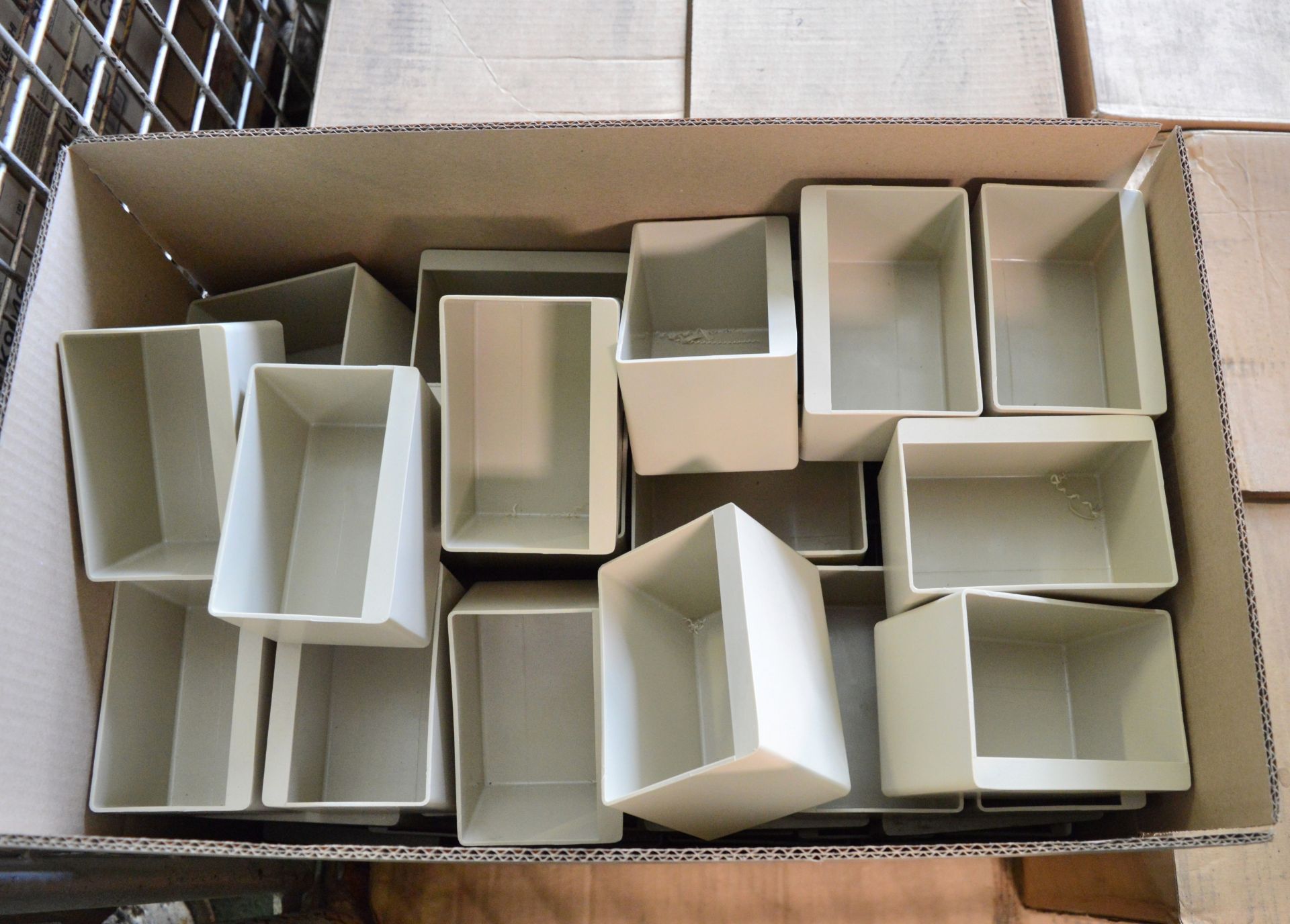Various Plastic Small Parts Storage Containers. - Image 2 of 2