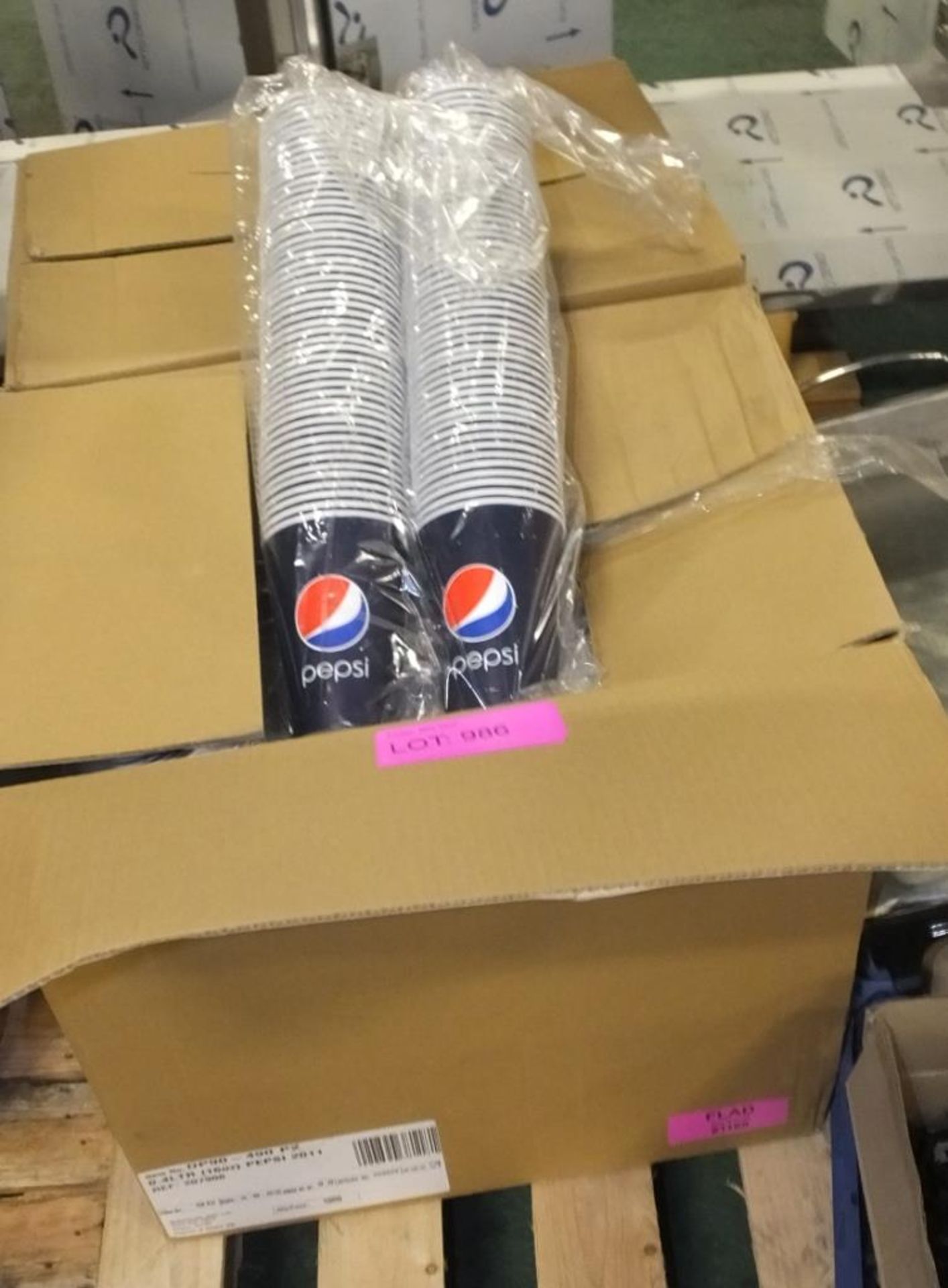2x Boxes of Pepsi paper cups