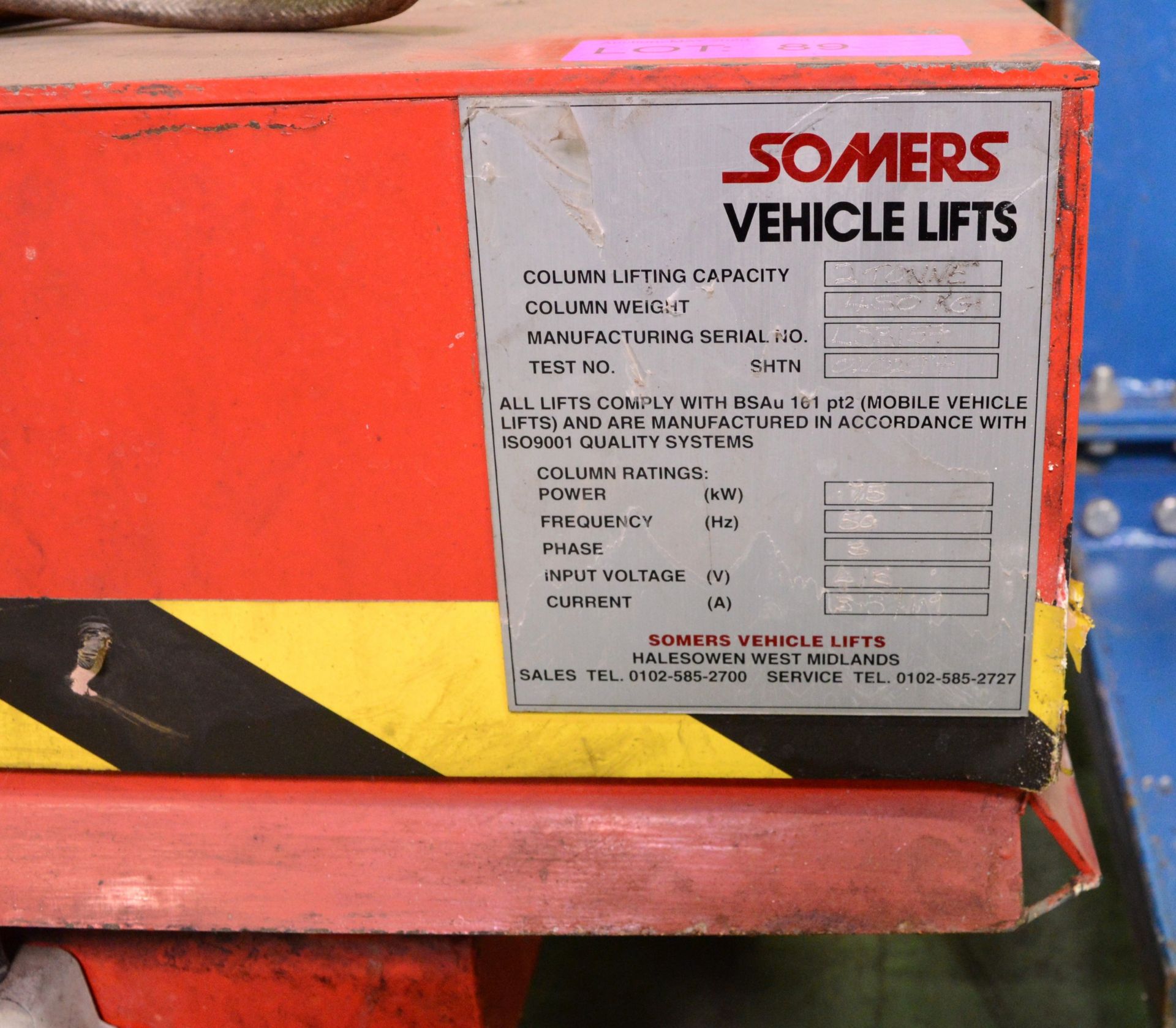 Somers Lift Table Hand Truck L1830 x W1000 x H1230mm. - Image 3 of 3