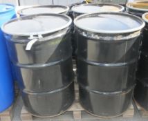 4x 45 Gallon Steel Drums