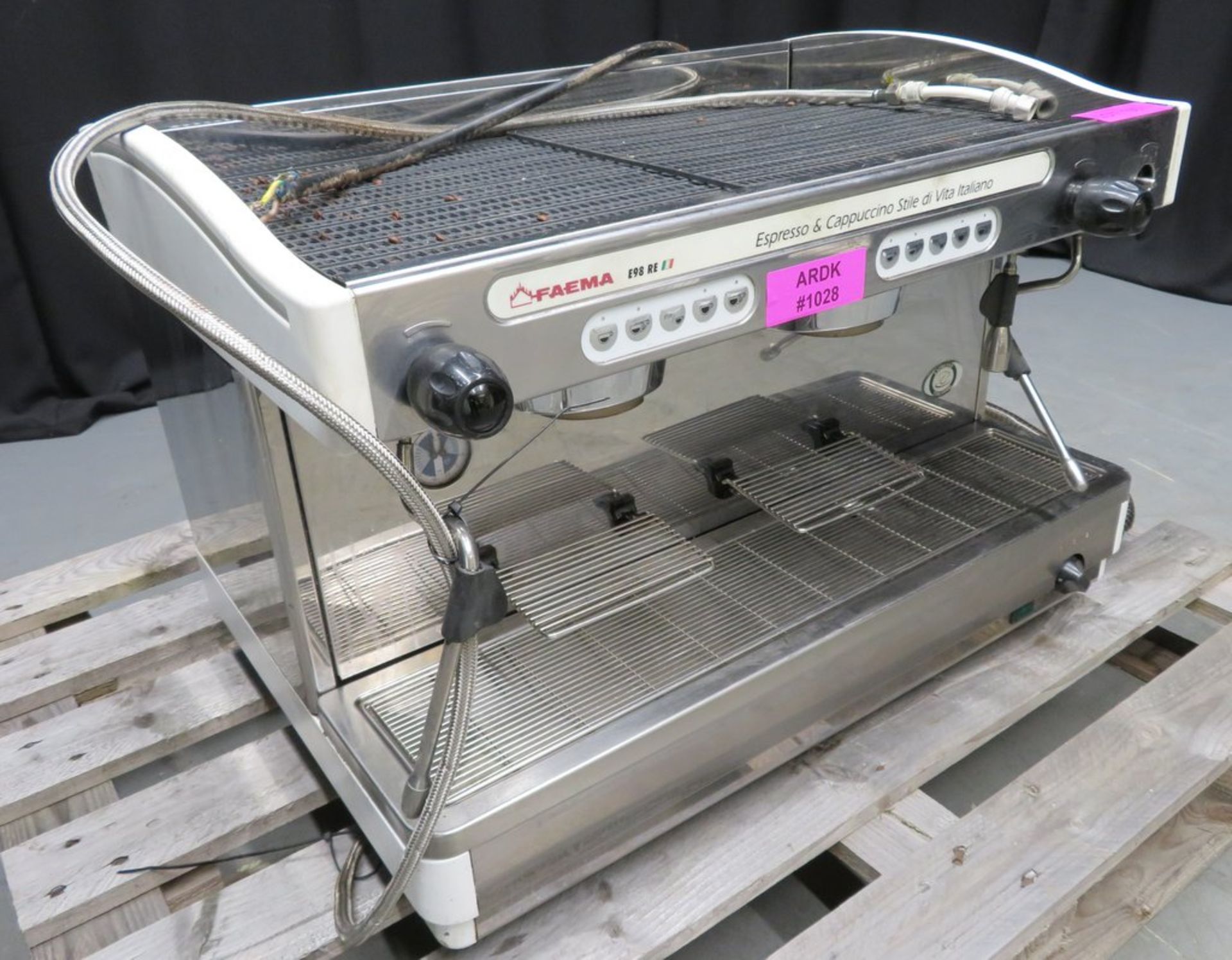 Faema E98 commercial coffee machine, 1 phase electric - Image 2 of 8