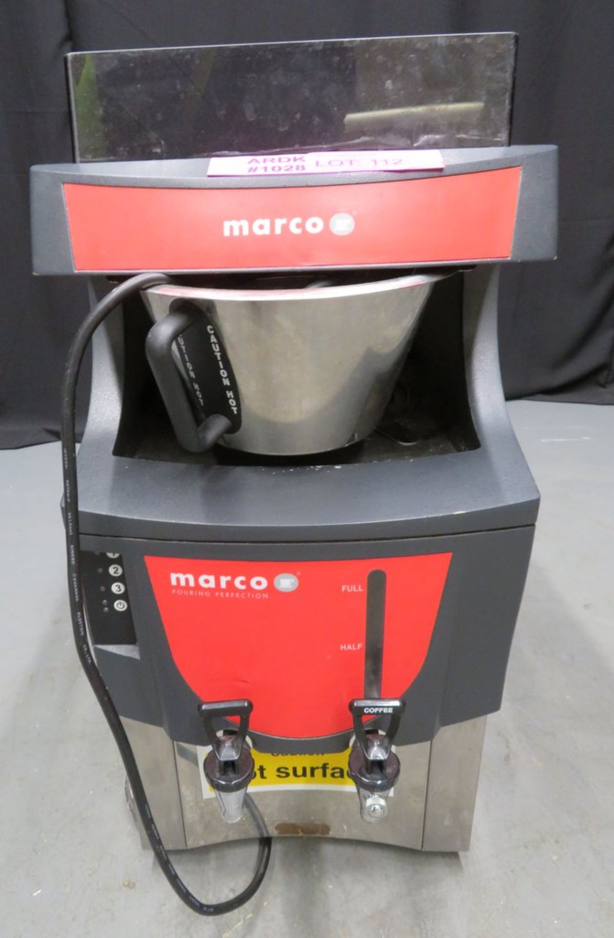 Marco water boiler, 1 phase electric