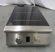 3x induction hobs, 1 phase electric, new