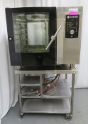 Houno B5 5 grid combi oven, 3 phase electric, dual opening front and back