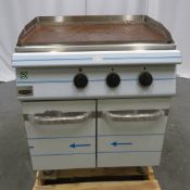 Heavy duty smooth griddle, 3 phase electric, new