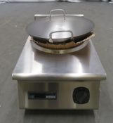 Heavy duty countertop induction wok, 1 phase, new