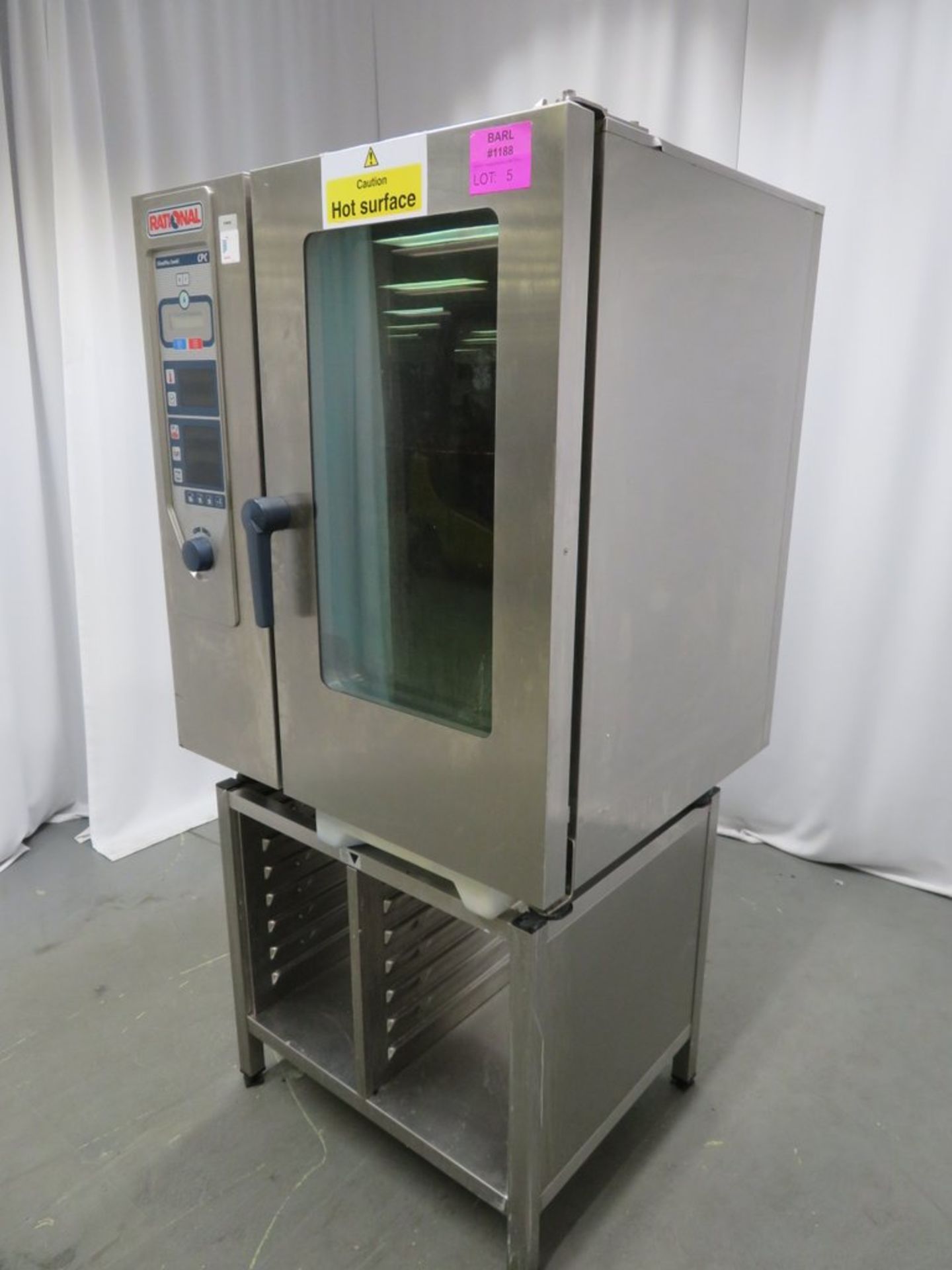 Rational CPC 101 ClimaPlus 10 grid combi oven, 3 phase electric