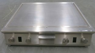 2x Teppanyaki grills (700mm wide), 1 phase electric, new