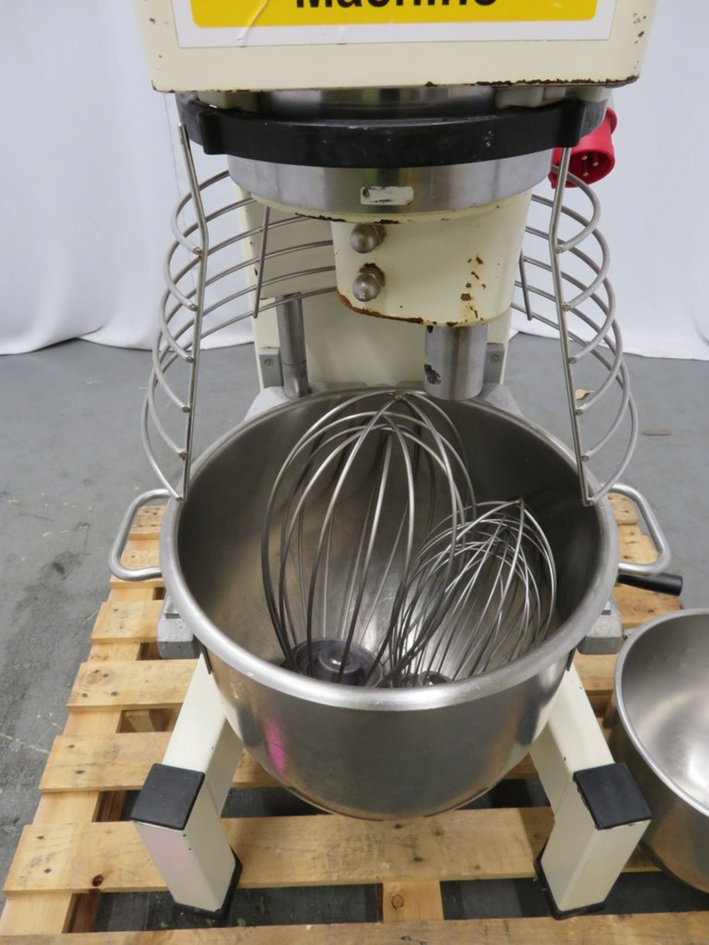 Electrolux Dito MB40S mixer, 40 litre bowl, with whisk attachments, 3 phase electric - Image 4 of 14