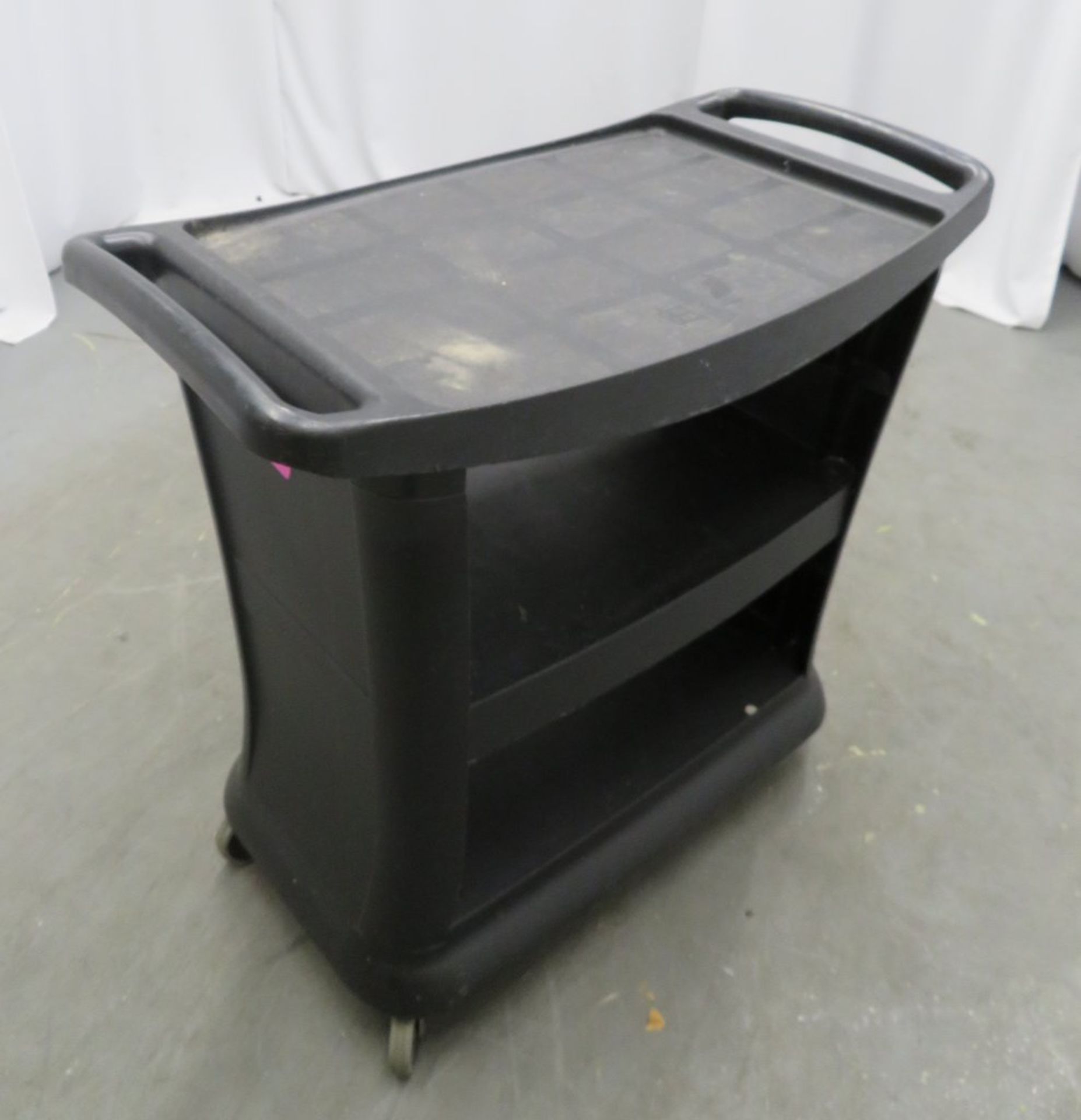 Rubbermaid catering trolley - Image 3 of 3