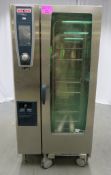 Rational SCC WE 201G 20 grid combi oven, natural gas