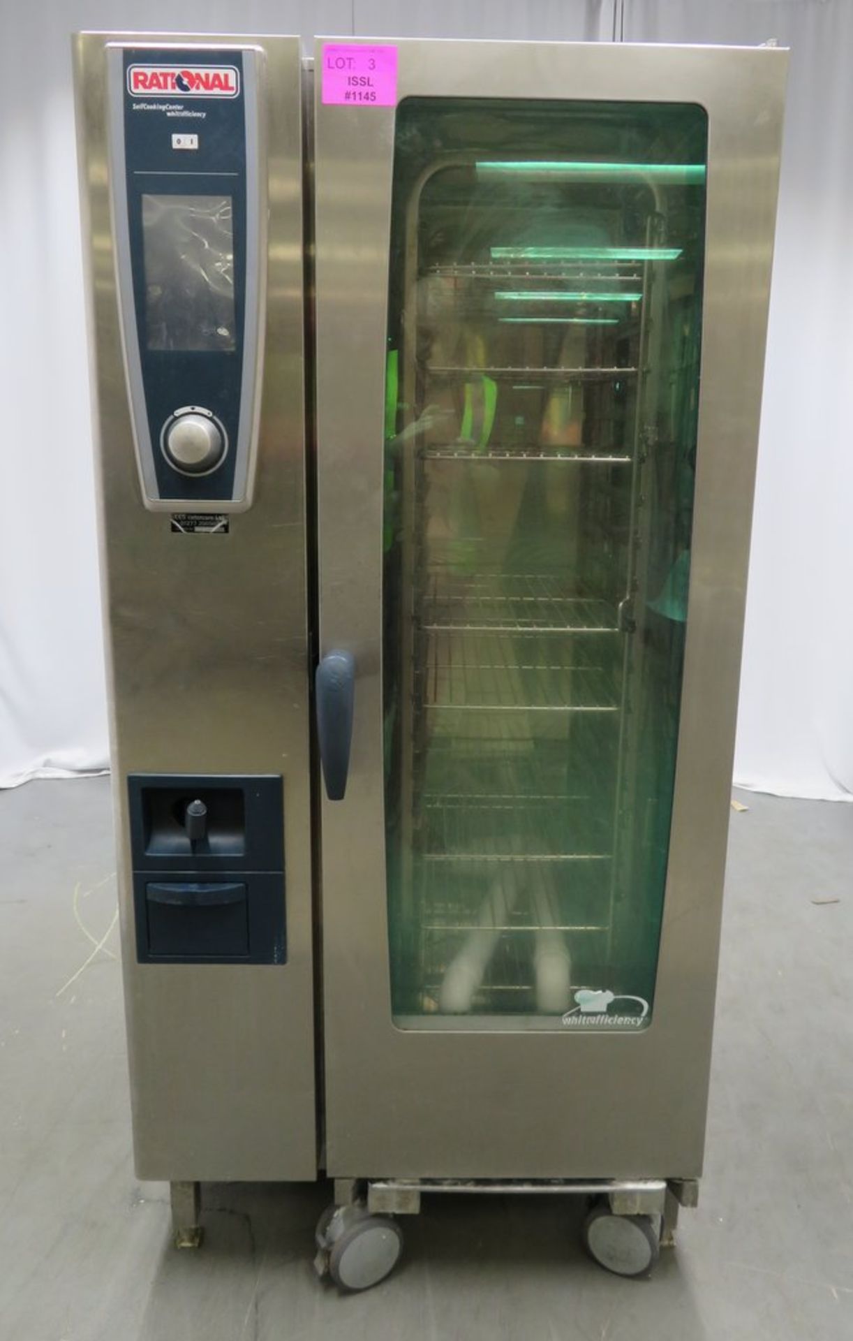 Rational SCC WE 201G 20 grid combi oven, natural gas