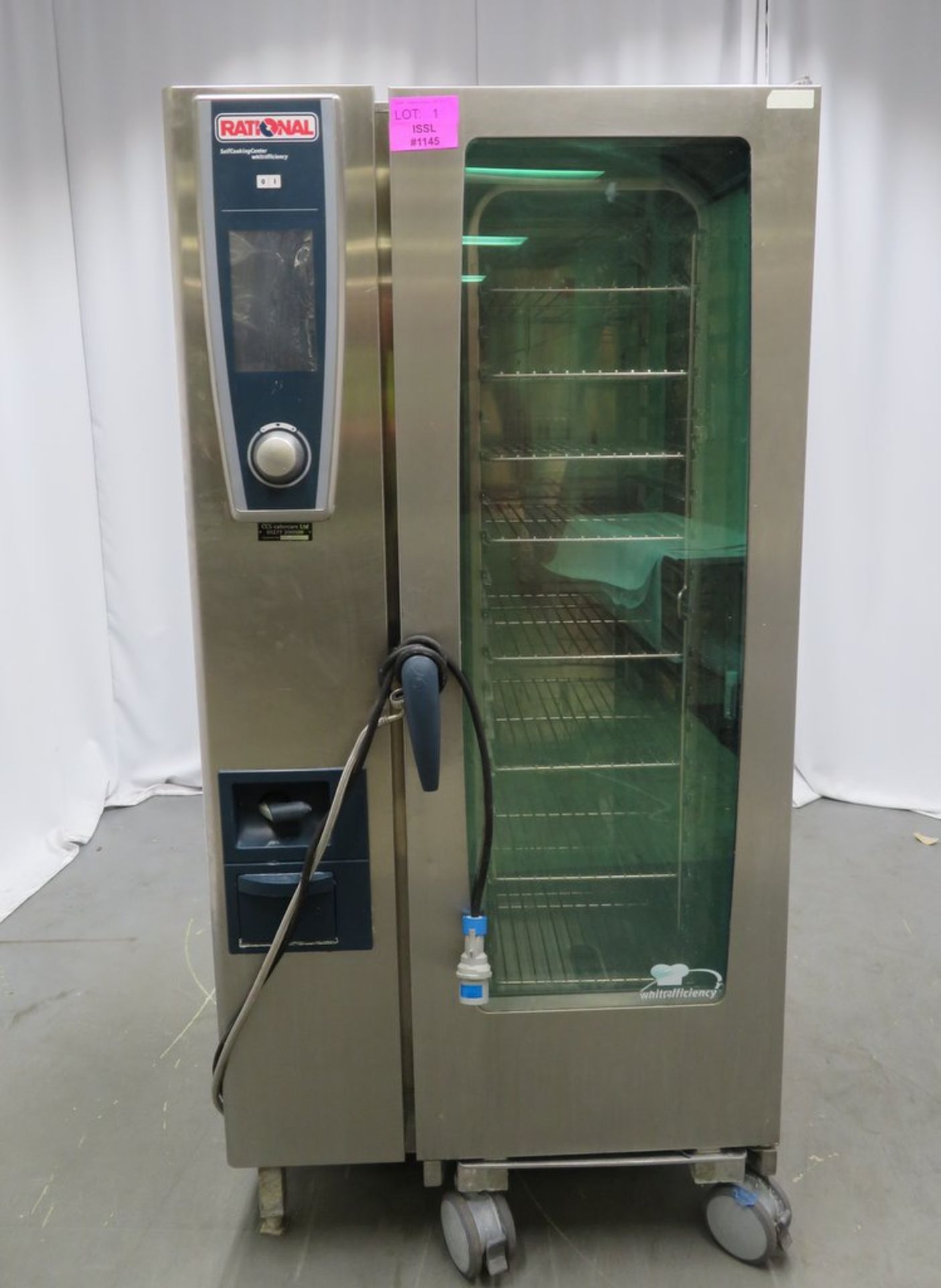 Rational SCC WE 201G 20 grid combi oven, natural gas