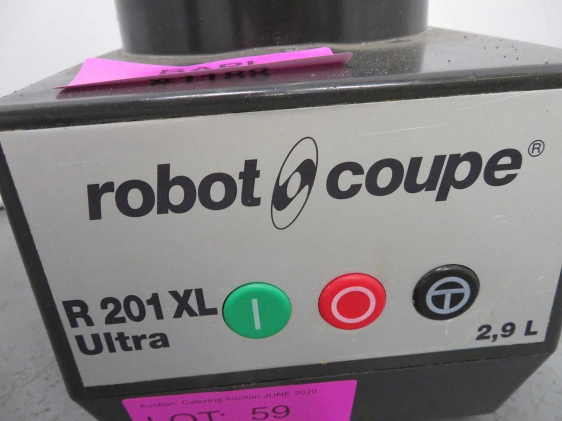 Robot Coupe R201XL Ultra, 1 phase electric - Image 4 of 4