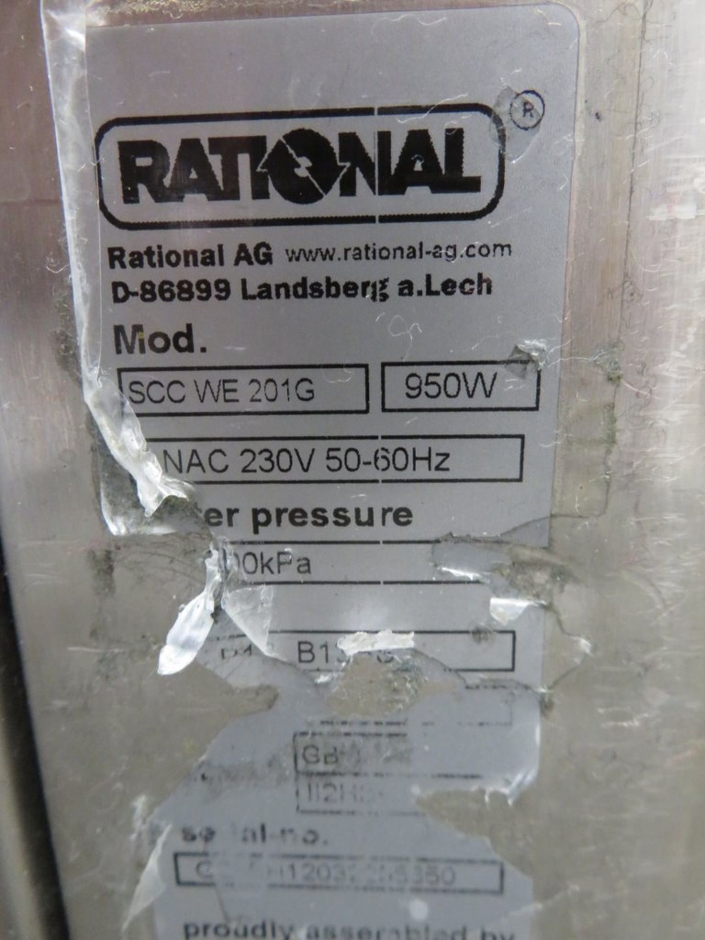 Rational SCC WE 201G 20 grid combi oven, natural gas - Image 11 of 16