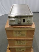 3x Teppanyaki grills, 1 phase electric, new