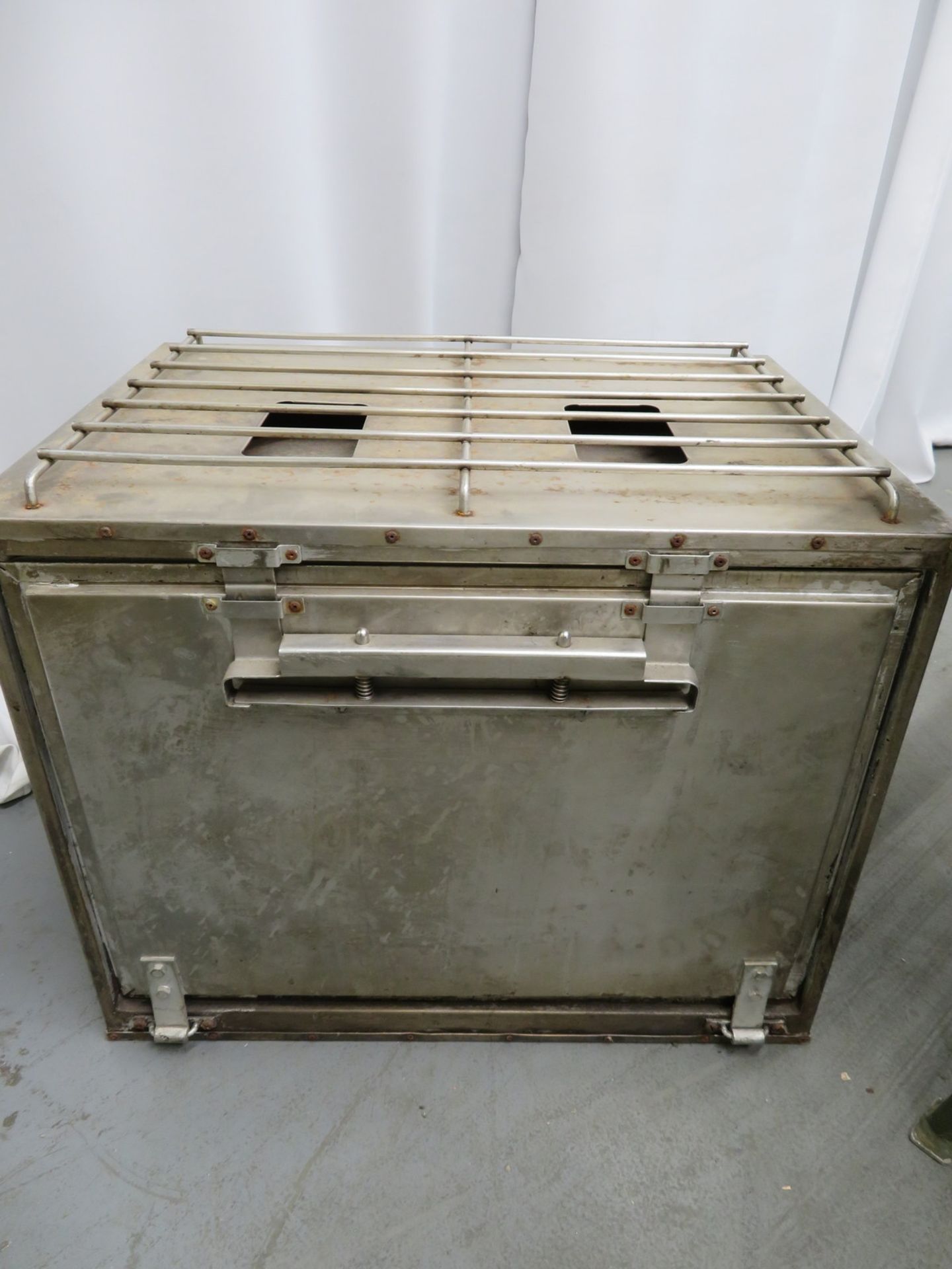British Army No 5 field cooker & G1 No 5 hot box field oven set. - Image 6 of 16
