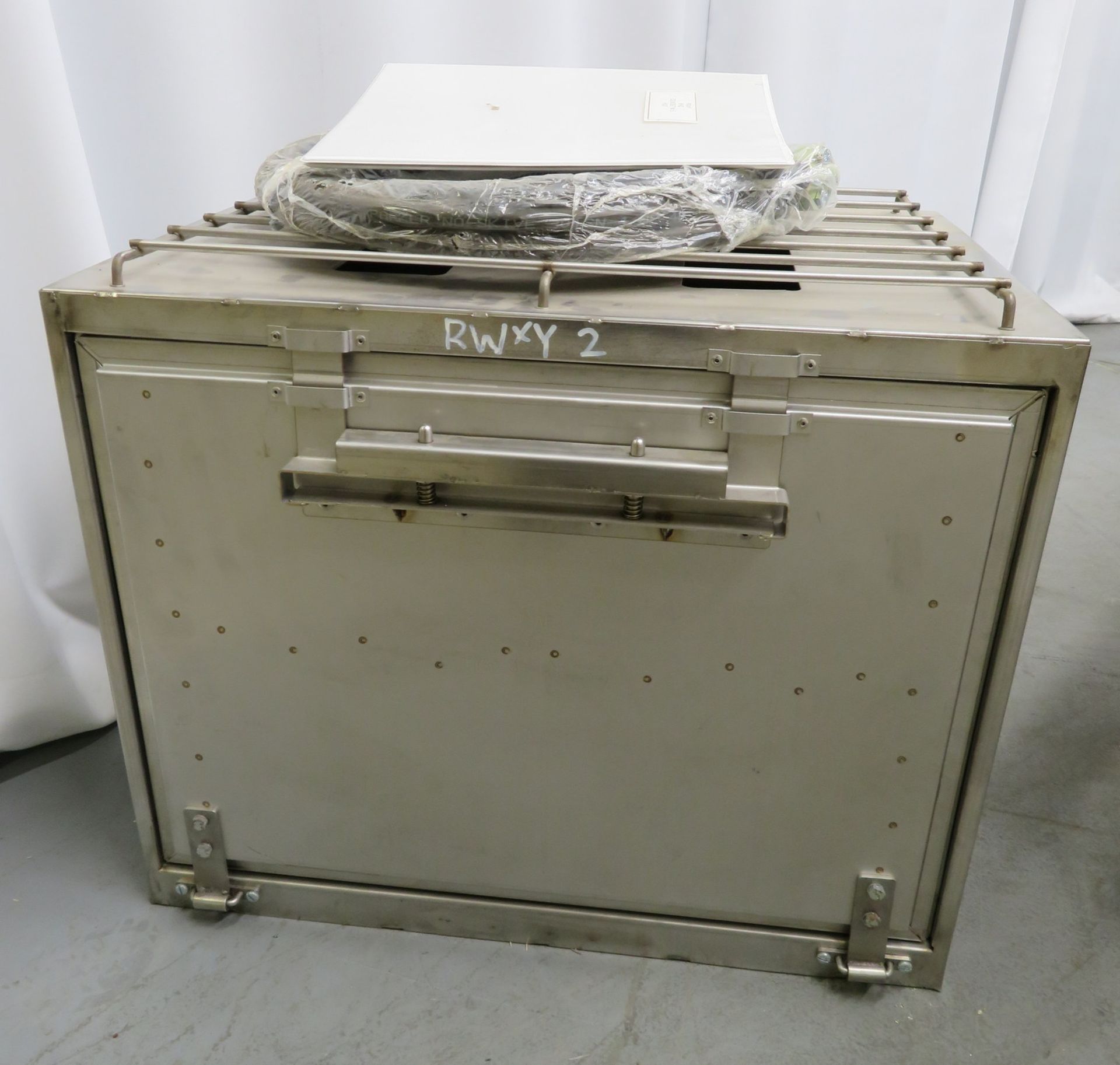 British Army No 5 field cooker & G1 No 5 hot box field oven set. - Image 8 of 24