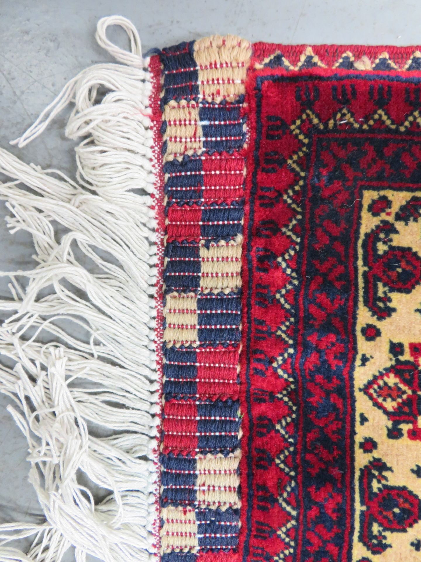 Khal Mohammadi 'Khawaja Roshnai' Afghan rug measures 3.5m L x 2.5m W - Image 9 of 13