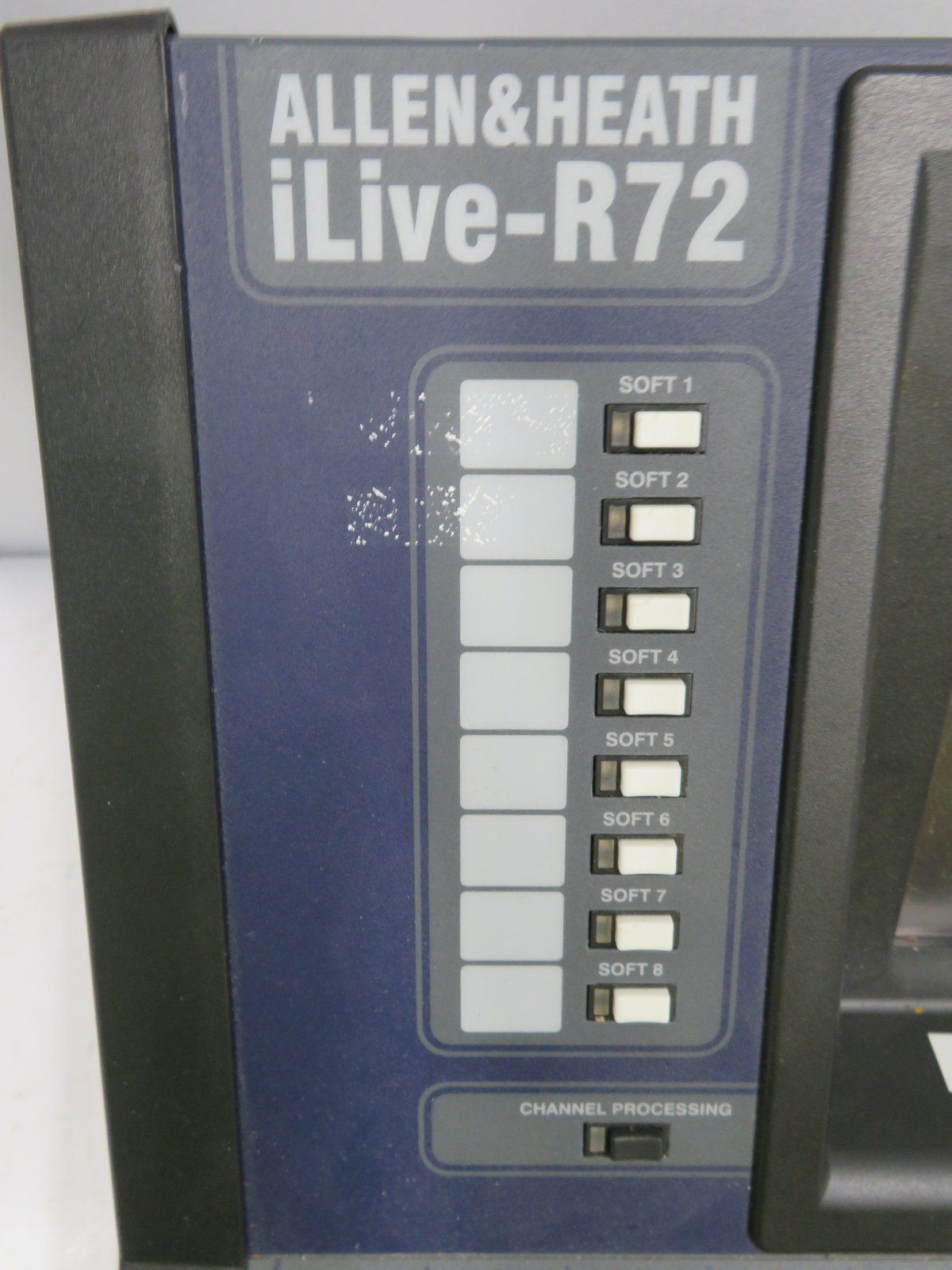 Allen & Heath iLive-R72 mixing desk in flight case. Serial number: 720762. - Image 4 of 9