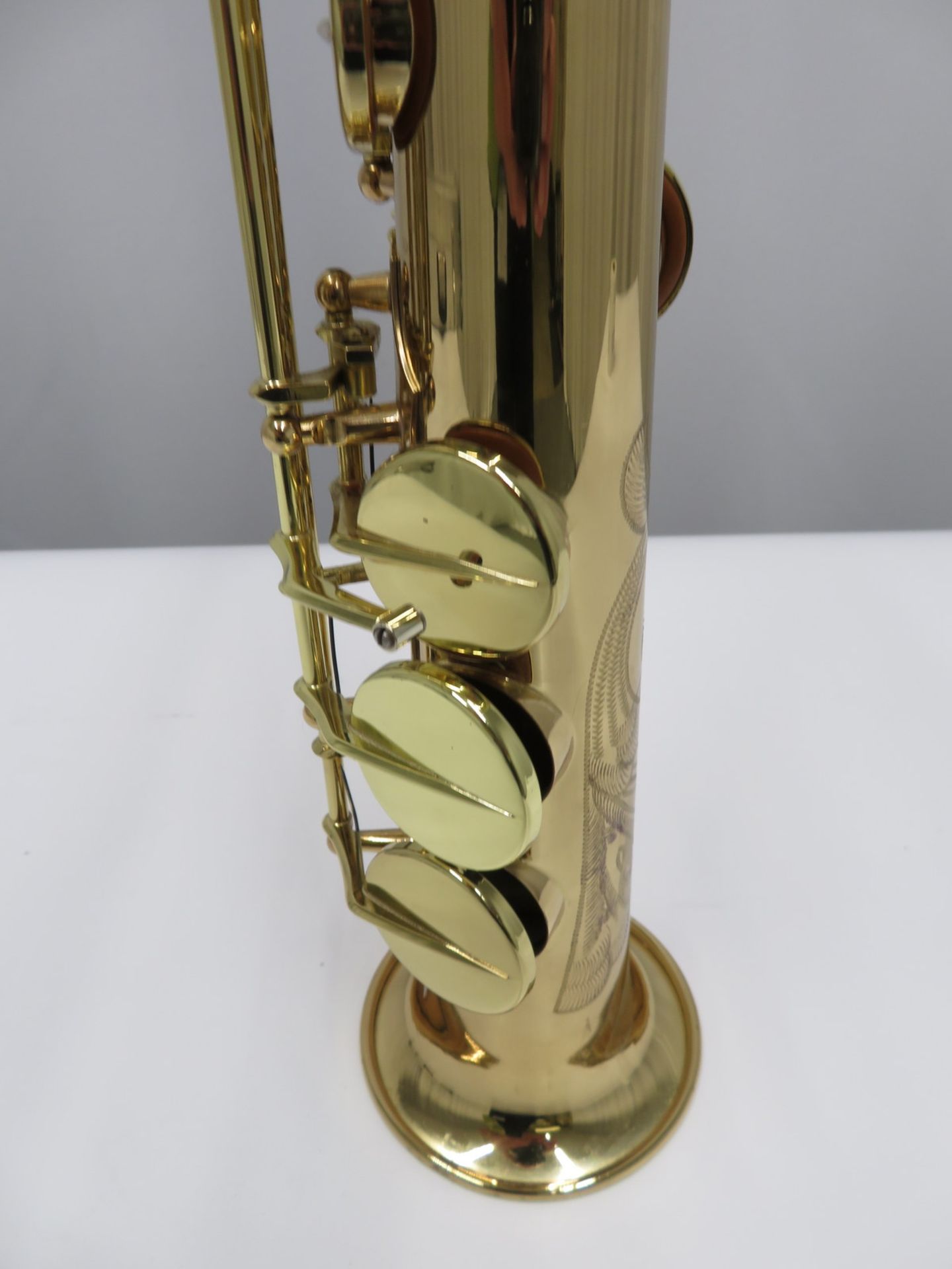 Henri Selmer 80 super action series 2 soprano saxophone with case. Serial number: N.533401. - Image 10 of 22