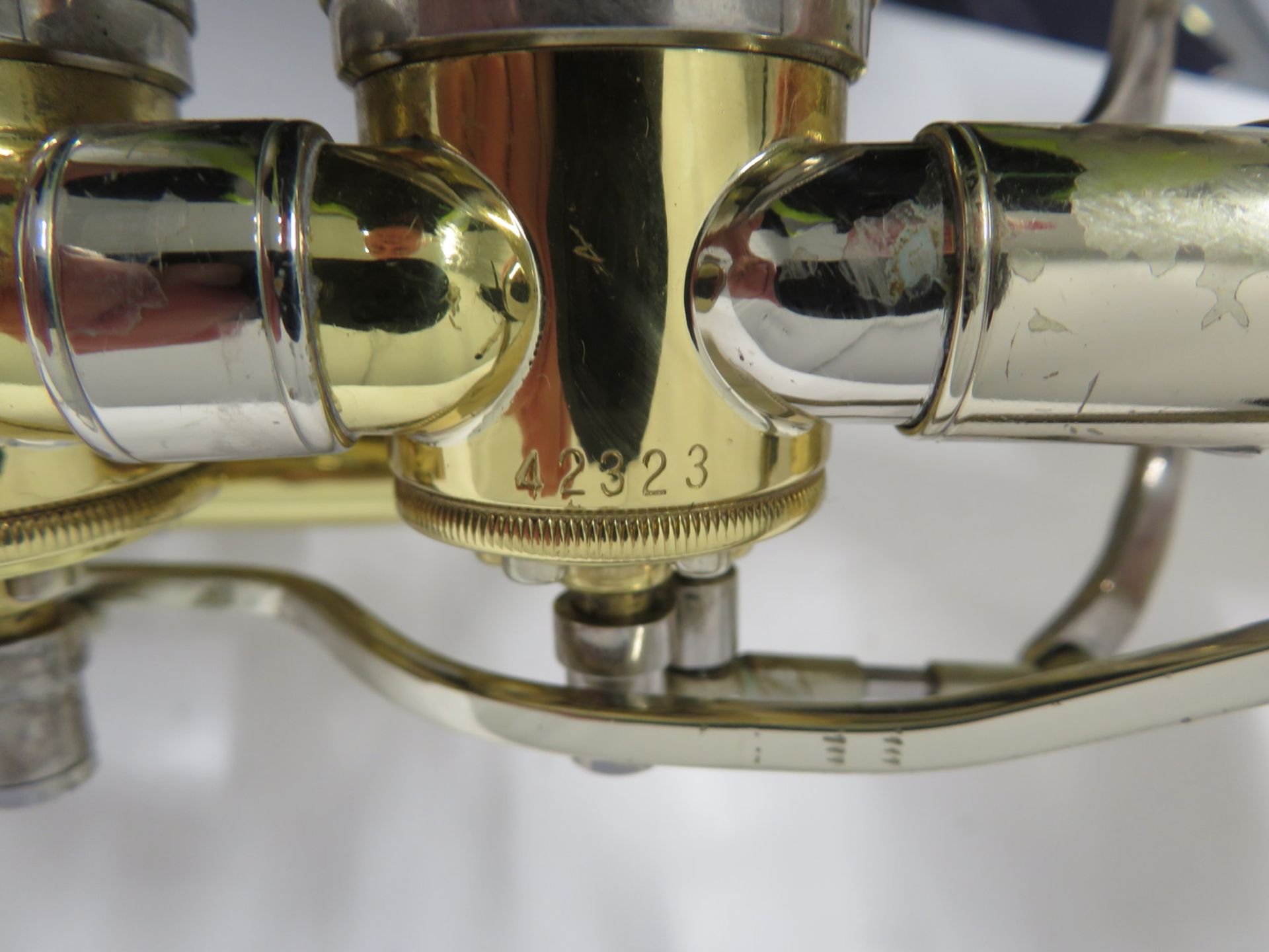 Bach Stradivarius model 50BL trombone with case. Serial number: 42323. - Image 17 of 18