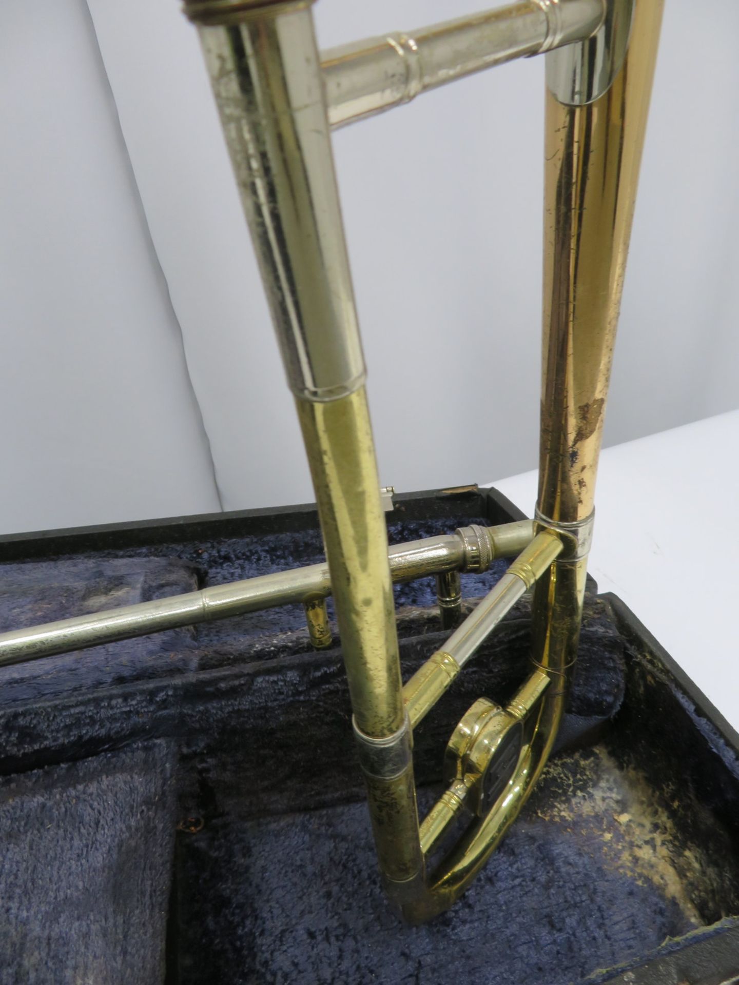 Boosey & Hawkes sovereign trombone with case. Serial number: 675255. - Image 8 of 14