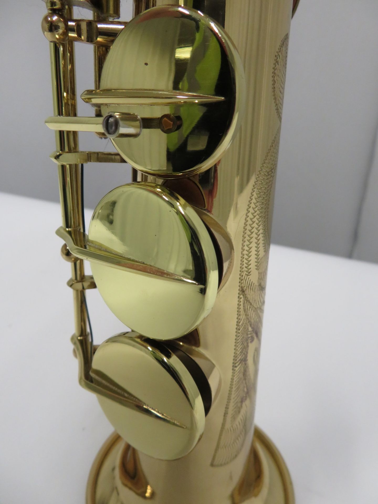 Henri Selmer 80 super action series 2 soprano saxophone with case. Serial number: N.533401. - Image 13 of 22