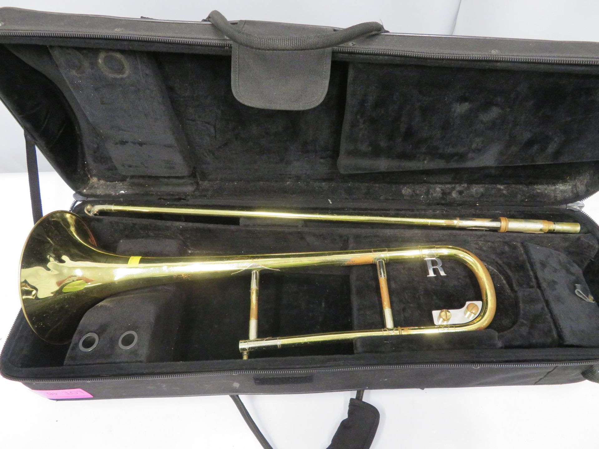Rath R4 trombone with case. Serial number: R4140. - Image 2 of 19