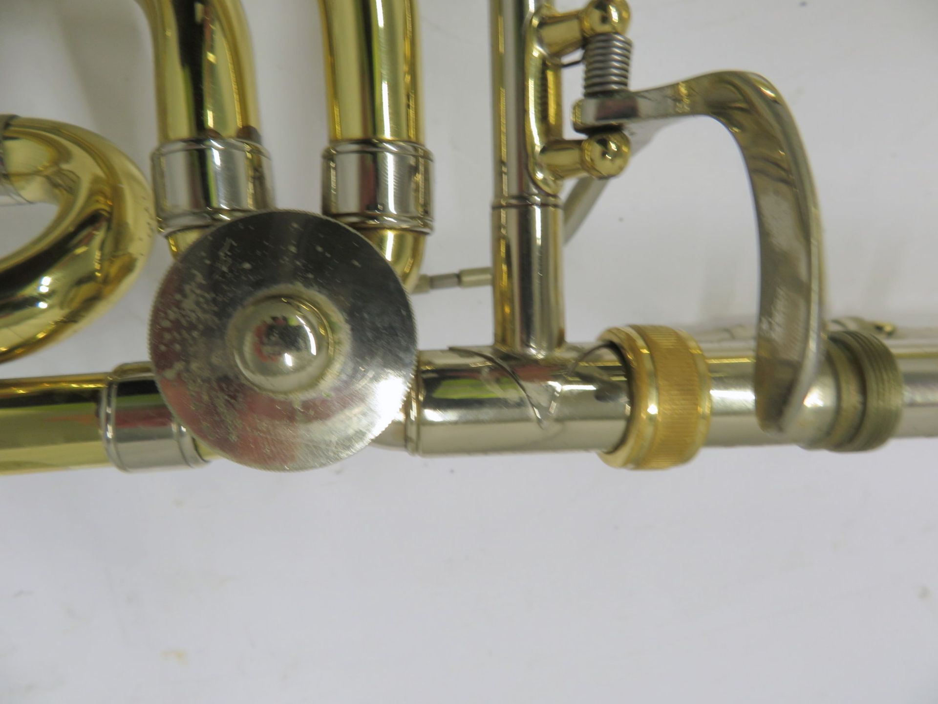 Bach Stradivarius model 42 trombone with case. Serial number: 28787. - Image 15 of 17