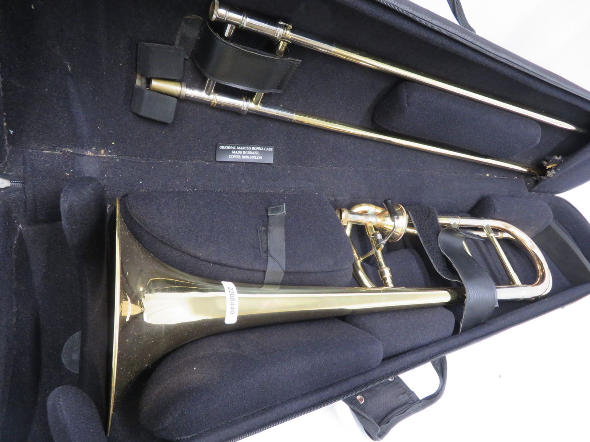 Edwards Instruments 321CF trombone with case. Serial number: 0801003. - Image 3 of 18