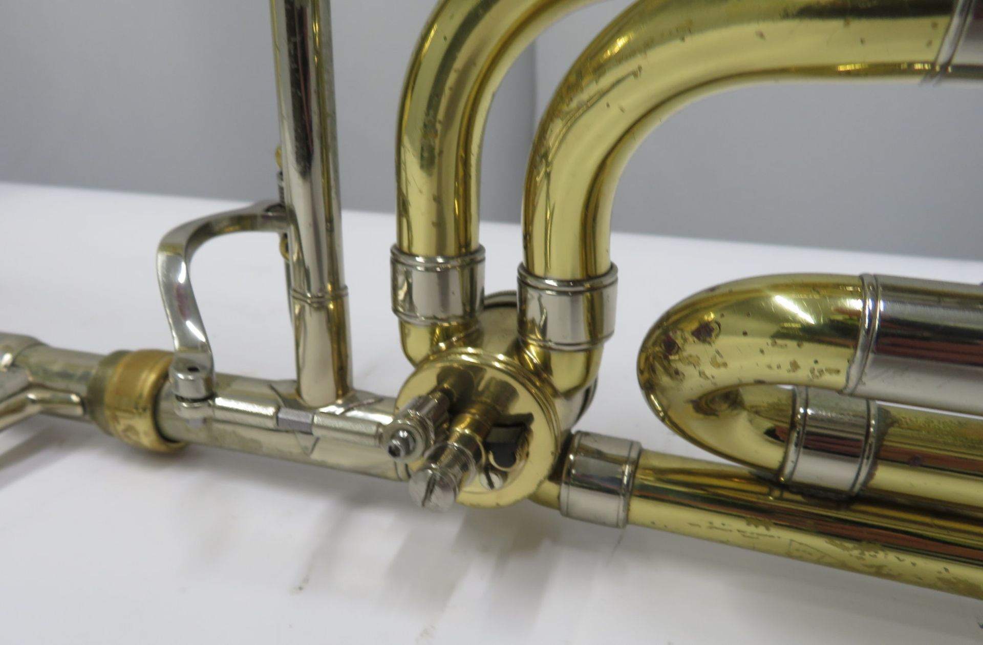 Bach Stradivarius model 42 trombone with case. Serial number: 89433. - Image 6 of 14