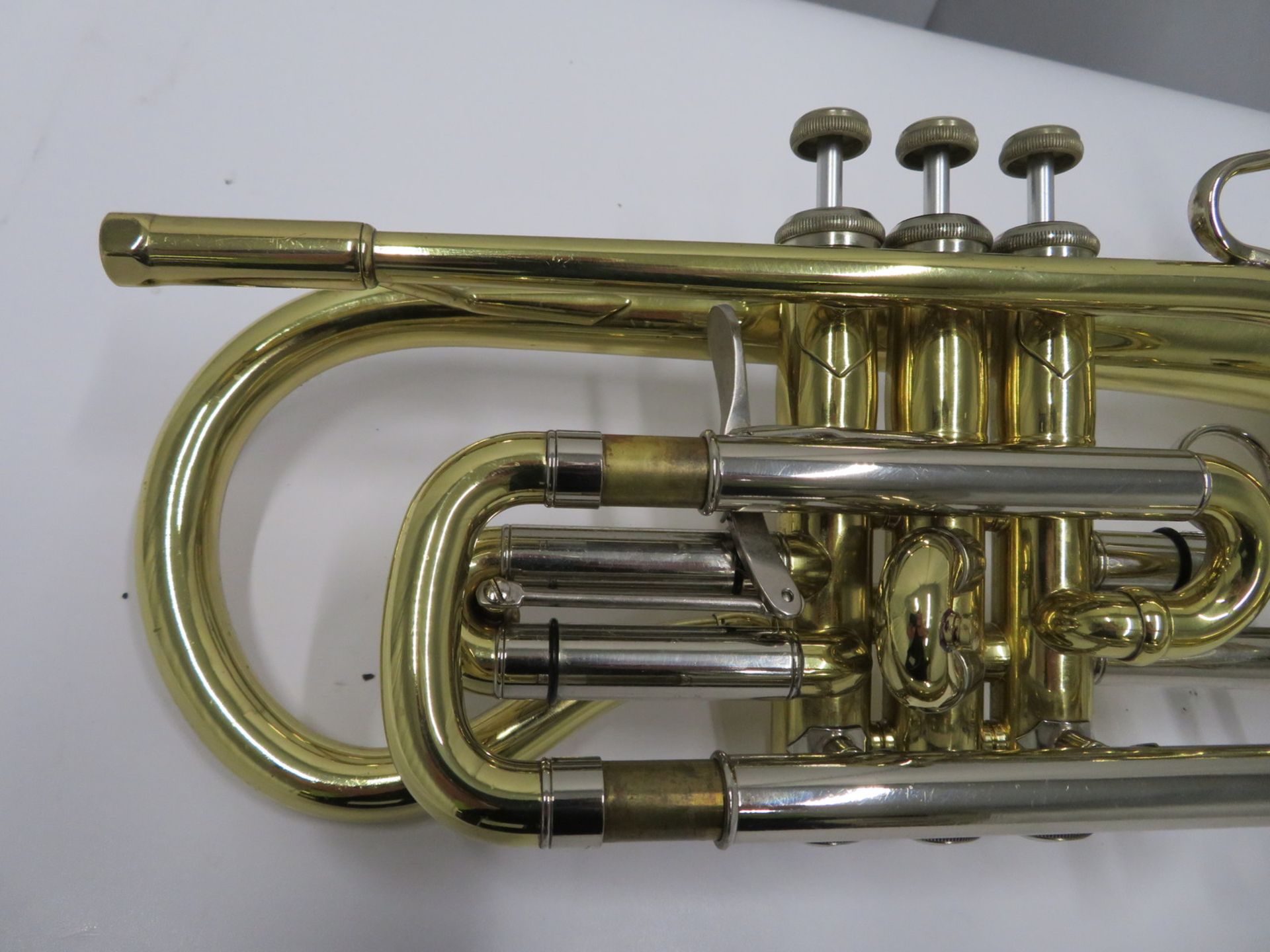 Bach Stradivarius model 184 cornet with case. Serial number: 509182. - Image 8 of 11