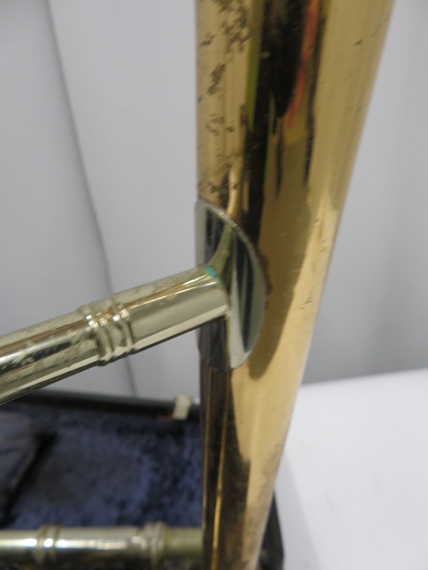 Boosey & Hawkes sovereign trombone with case. Serial number: 675255. - Image 9 of 14