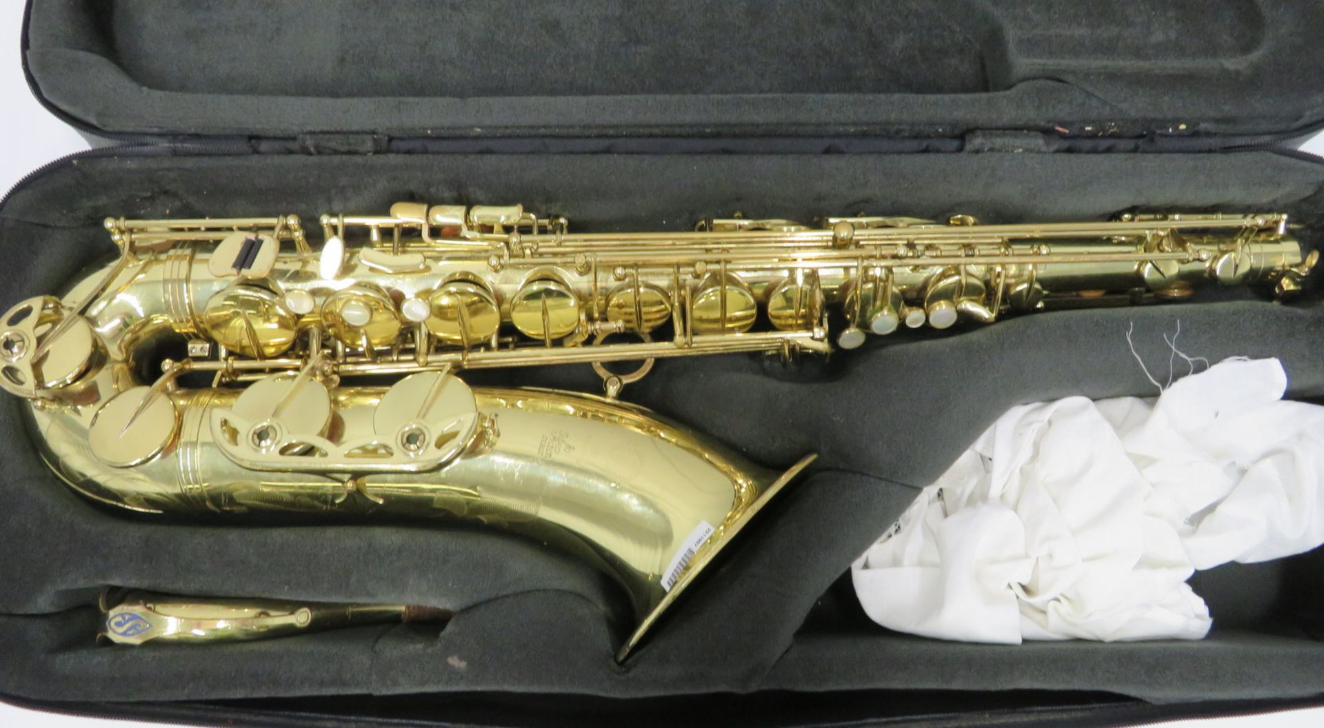 Henri Selmer 80 super action series 2 tenor saxophone with case. Serial number: N.613456. - Image 2 of 17