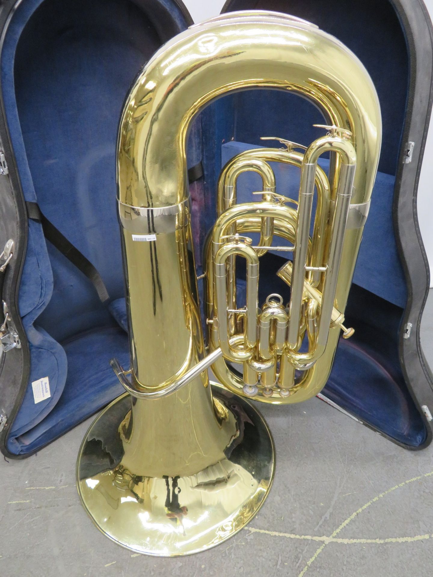 Miraphone Eeb 1261 tuba with case. Serial number: 9031538. - Image 4 of 18