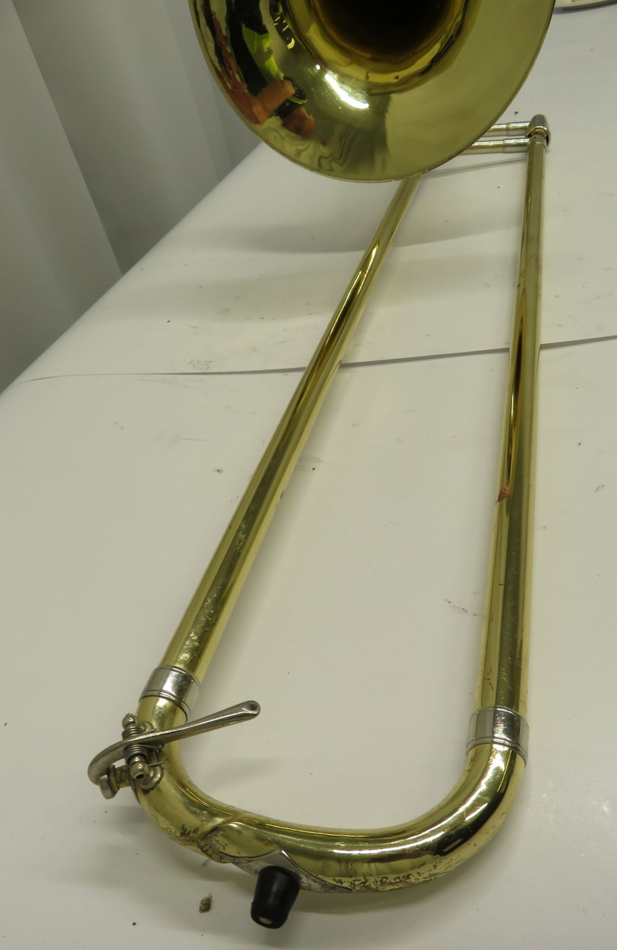 Bach Stradivarius model 50B bass trombone with case. Serial number: 85116. - Image 11 of 17