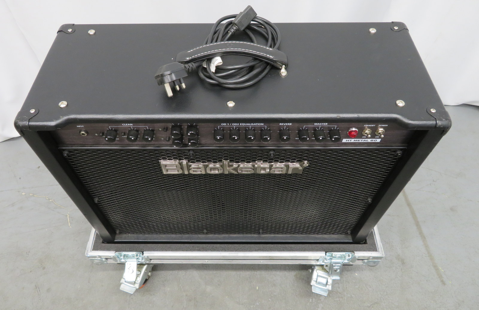 Blackstar HT Metal 60 guitar amp in flight case. Serial number: 131212HCB013. - Image 2 of 11