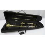 Edwards Instruments 321CF trombone with case. Serial number: 0801003.