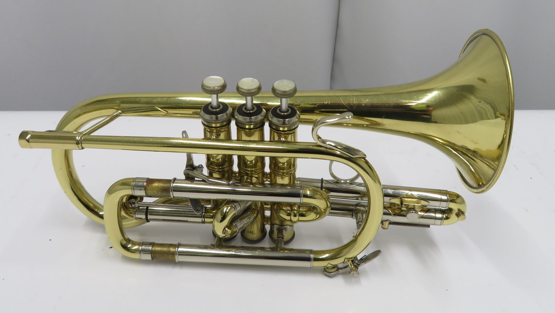 Bach Stradivarius model 184 cornet with case. Serial number: 509182. - Image 3 of 11