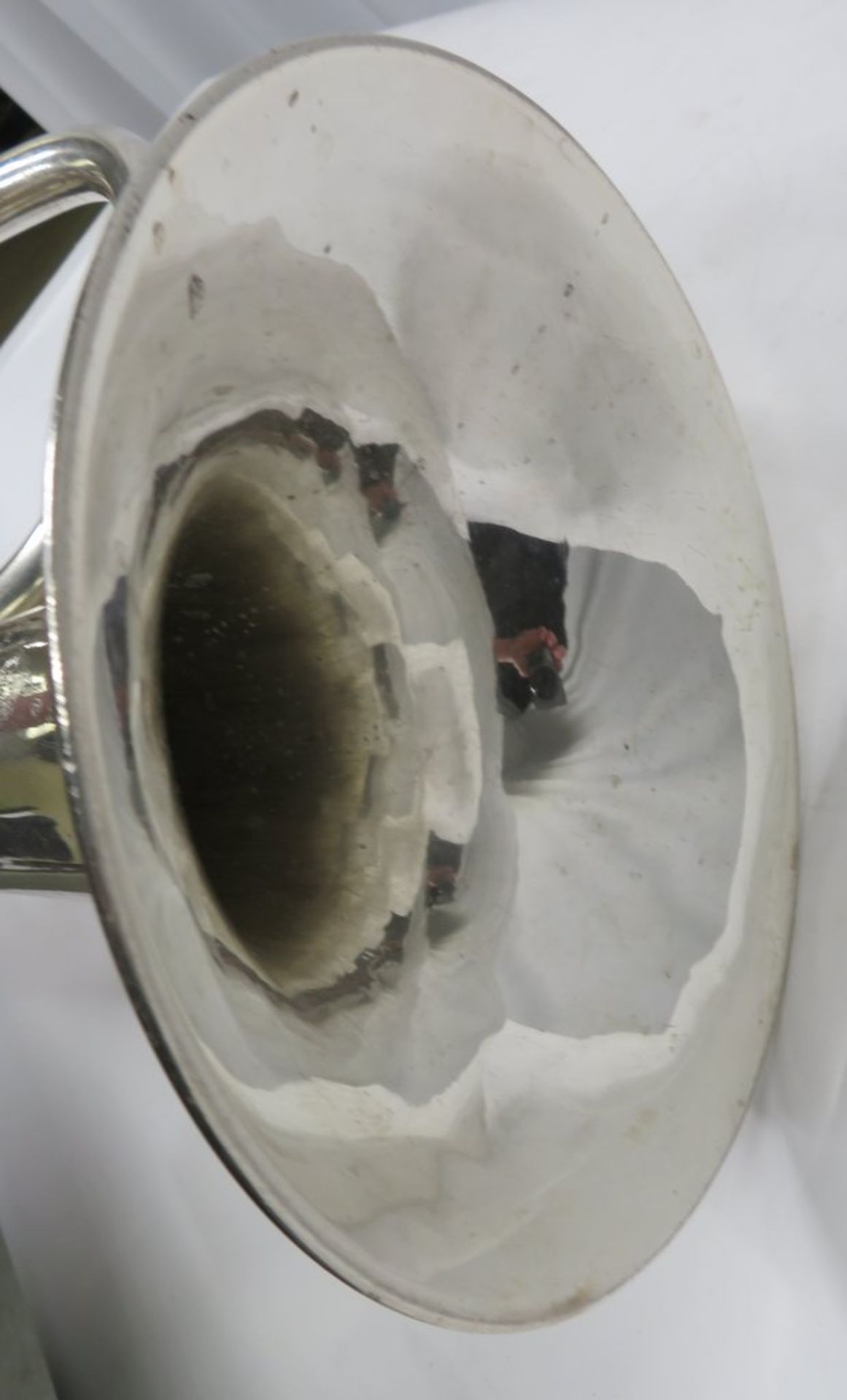 Boosey & Hawkes Imperial Baritone sax horn with case. Serial number: 458044. - Image 11 of 12