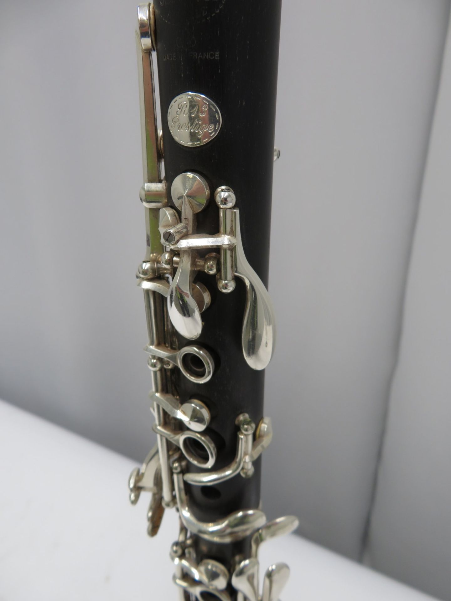 Buffet Crampon R13 Prestige clarinet with case. Serial number: 587000. - Image 6 of 20