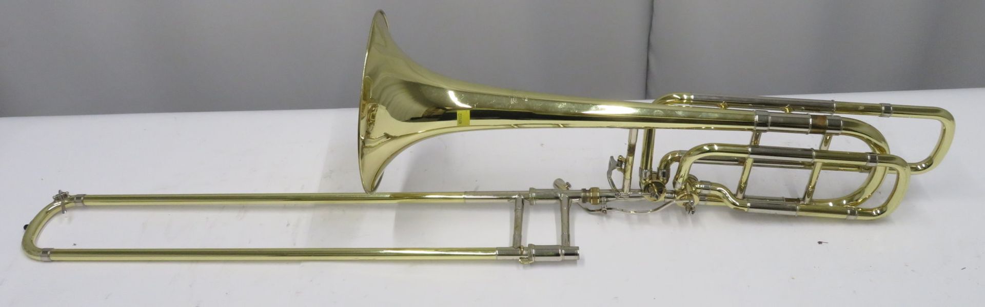 Bach Stradivarius model 50B bass trombone with case. Serial number: 63310. - Image 3 of 18