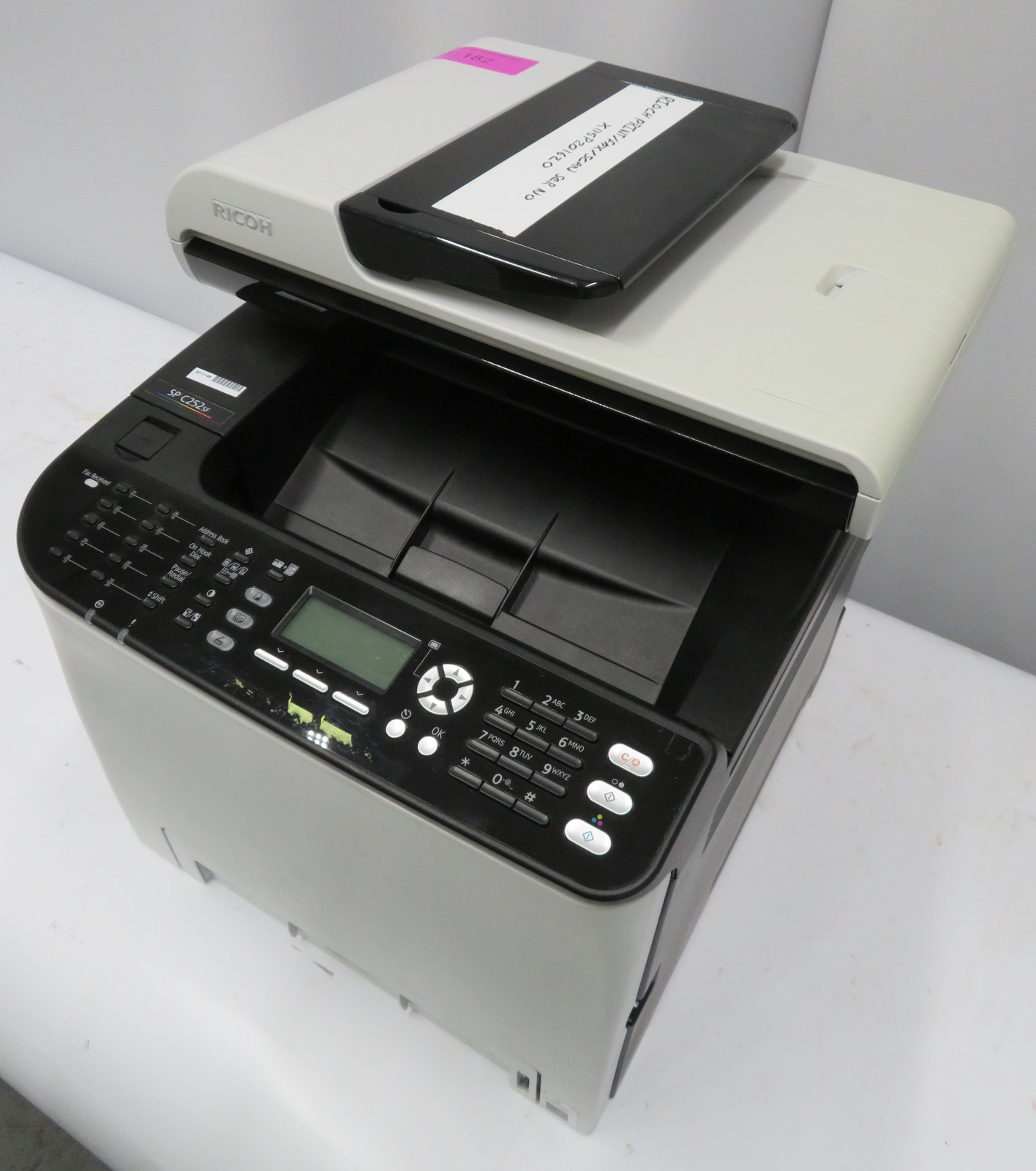 Ricoh SPC25SF printer / fax & scanner. Serial number:X115P201620. - Image 3 of 6