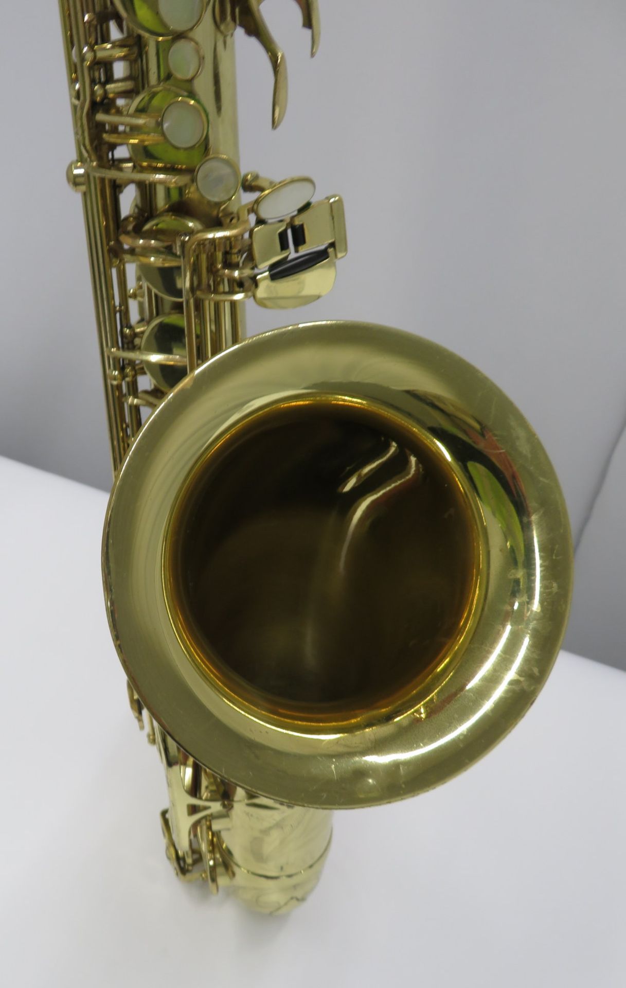 Henri Selmer 80 super action series 2 tenor saxophone with case. Serial number: N.613456. - Image 9 of 17