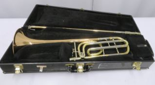 Conn 88H trombone with case. Serial number: 246631.